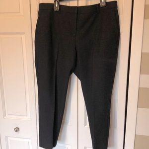 Ann Taylor black curvy fit suit pants
